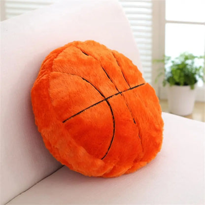 Sports Throw Pillows Fluffy Stuffed