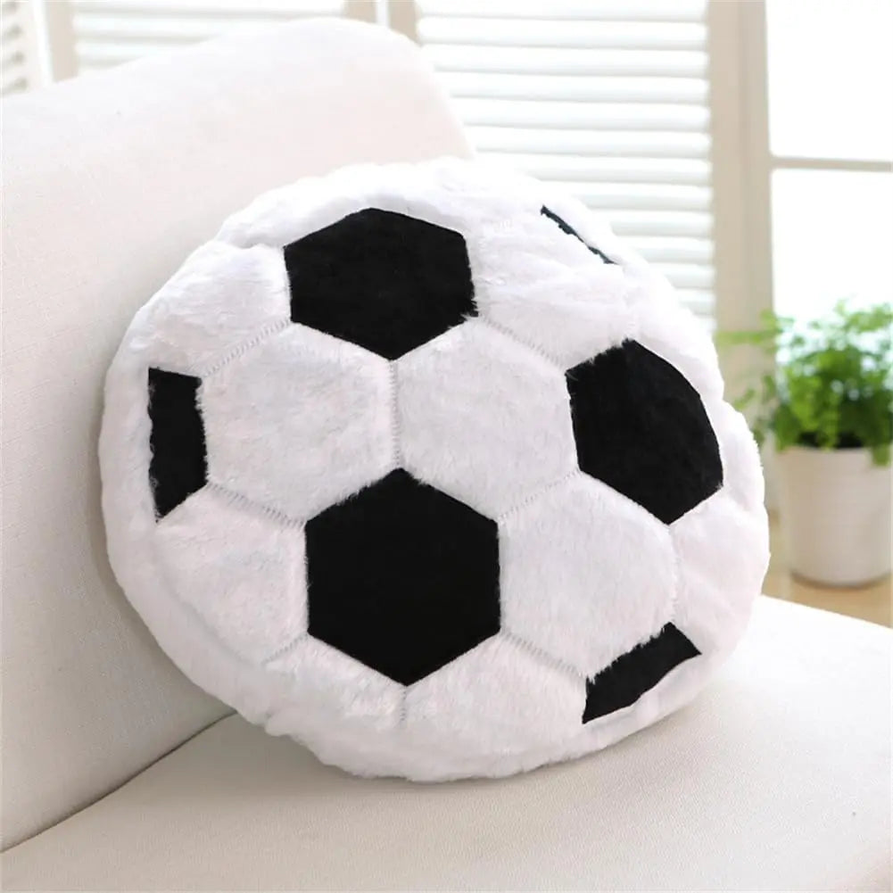 Sports Throw Pillows Fluffy Stuffed